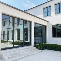 Fenêtre à battant en acier série 70, isolation thermique de luxe pour villa, certifiée NFRC CE, insonorisée, pour résidentiel haut de gamme US/UE