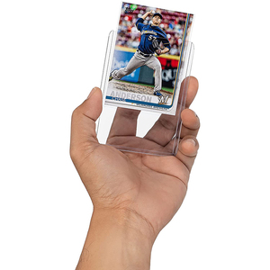 Tùy Chỉnh PVC Toploaders Kinh Doanh Thể Thao Chủ Thẻ Tay Áo <span class=keywords><strong>Top</strong></span> <span class=keywords><strong>Loader</strong></span> 3X4 Inch 35pt Nhựa - Product Image 5