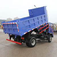 Camions à benne basculante légers SINOTRUK Homan H3 4X2, couleur personnalisée, 130-160 ch