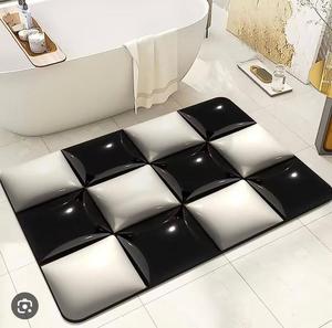 Tapis de sol d'entrée personnalisé avec logo, durable, antidérapant, absorbant l'eau, à profil bas, robuste, facile à nettoyer, tapis de porte antidérapant - Product Image 4