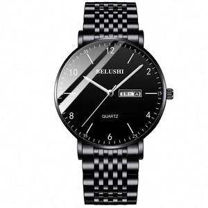 Nouvelle montre à quartz pour homme tendance, lumineuse, étanche, avec bracelet en acier inoxydable, couronne spirale, personnalisable - Product Image 1