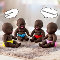 Poupée noire anti-stress à presser, populaire sur internet, petite et mignonne, transfrontalière NTS14H Zhejiang