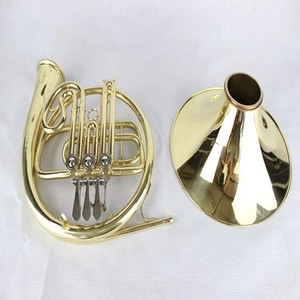 Instrumentos D-flat Major Cuerno de tres teclas Single-Reed French Split Horn Symphonic Brass - Product Image 4