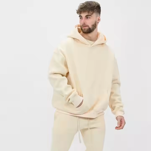 Sudadera <span class=keywords><strong>con</strong></span> <span class=keywords><strong>capucha</strong></span> extragrande de algodón para hombre, estilo urbano, <span class=keywords><strong>con</strong></span> <span class=keywords><strong>estampado</strong></span> en relieve personalizado, 500 g/m², diseño holgado, impresión puff, esencial. - Product Image 6