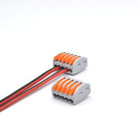 Connecteur Électrique Rapide pour Borniers - Connecteur de Câblage à Raccordement Rapide Push-In 250V 32A à Ressort en Acier Inoxydable