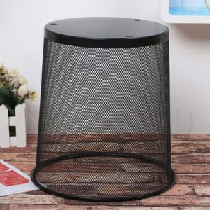 ตะกร้าใส่ขยะทรงกลม ทำจากโลหะตาข่าย - Product Image 3