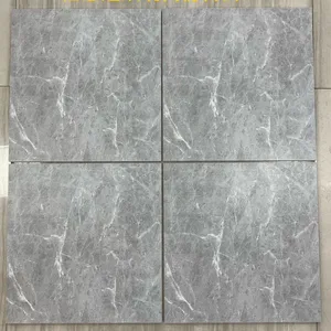 Piastrelle Adesive per Pavimenti 400x400mm Grigie e Bianche Effetto Marmo, Piastrelle Impermeabili per Pavimenti e Bagno - Product Image 5