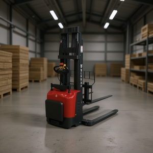 Sollevatore Elettrico per Pallet Velkoxf, Capacità 157-3300 Libbre, Altezza Massima di Sollevamento 157, Forche Regolabili, Larghezza 39,4 Pollici - Product Image 2