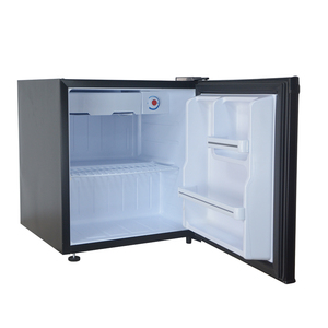 Mini-réfrigérateur de bar d'hôtel ORBITA 47 litres noir à porte pleine avec compartiment congélateur pour chambres d'hôtel et d'appartement - Product Image 2