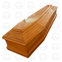 Ataúd/Cofre de Madera de Alta Calidad Estilo Europeo para Adultos, Venta Directa del Fabricante de Shandong