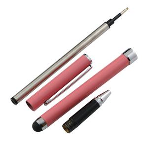 Venta al por mayor barato regalo promocional multicolor pantalla táctil pluma 2 en 1 pluma de rodillo <span class=keywords><strong>regalar</strong></span> artículos escribir bolígrafo - Product Image 4