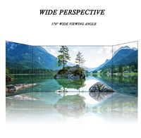 Yüksek Çözünürlüklü 4K LCD Video Duvar Ekranı, Perakende Mağazaları, Alışveriş Merkezleri, Asansörler ve Eğitim Alanlarında Reklamcılık İçin SDK Desteğiyle