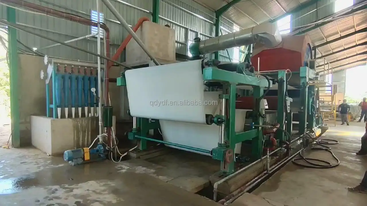 Kertas limbah daur ulang kertas gulung ibu kertas tisu gulungan Jumbo gulungan membuat mesin