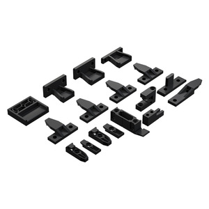 Connecteurs de colonnes romaines en plastique, supports de panneaux suspendus à 90 degrés pour armoires, meubles, installation facile - Product Image 1