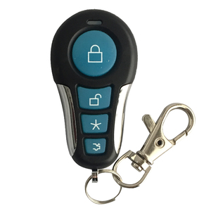Control remoto programable para coches con 4 botones y accesorio de llavero - Product Image 1
