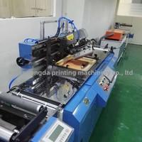 Nueva Impresora de Pantalla Tricolor Totalmente Automática para Ropa y Prendas de Vestir con Motor de 380V, 2 Estaciones y 1 Año de Garantía