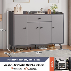 Armoire à chaussures du sol au plafond pour l'entrée de la maison. Nouveau style porte d'entrée placard pour <span class=keywords><strong>hall</strong></span> d'entrée et salon. - Product Image 6