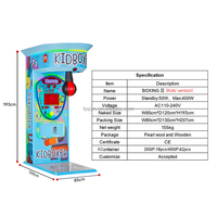 Machine de test de force de frappe de boxe personnalisable en usine, jeu d'arcade à monnayeur pour parc d'attractions