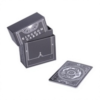 Cartes à jouer personnalisées avec versets bibliques, édition Grace, cartes Kingdom, boîte noire, jeu de poker standard
