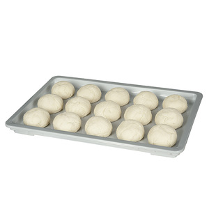 Caja de fermentación de masa de plástico gris, molde reutilizable para hornear pan y pizza - Product Image 4