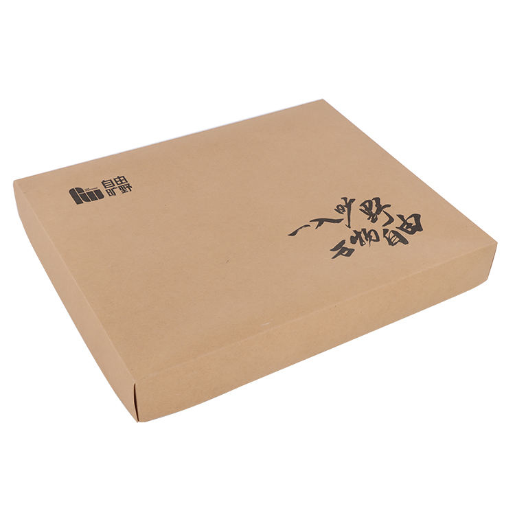New Design Custom Printed Logo Food Packing Pizza Box Kraft Paper Box