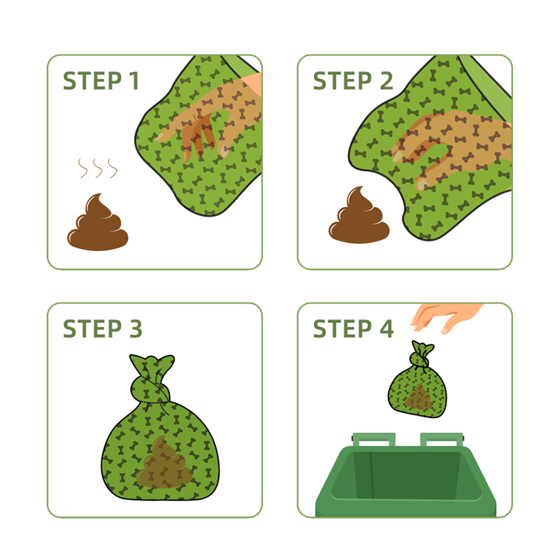 dog poop bag custom logo