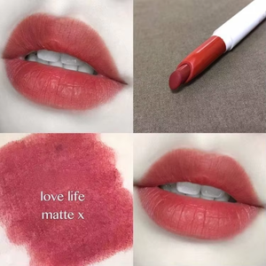 Rouge à lèvres végétalien de haute qualité, longue tenue, super waterproof, Love Life, halal, fini mat métallique, pour étudiantes - Product Image 6