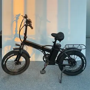 Ebike 750วัตต์ในยุโรปจักรยานไฟฟ้าพับจักรยานสำหรับผู้ใหญ่ที่มี20นิ้วยางไขมันและถอดแบตเตอรี่48v15ah