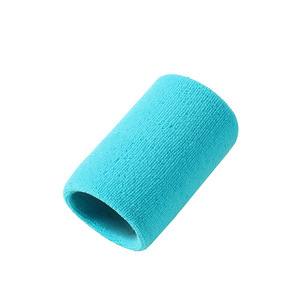 Muñequera deportiva absorbente de sudor de color sólido, soporte elástico y transpirable para muñeca, para voleibol, baloncesto, Fitness, adultos - Product Image 5