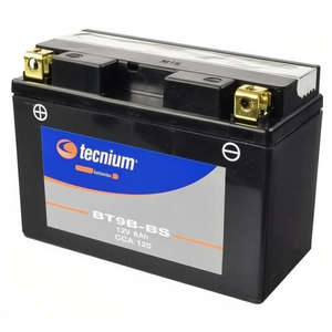 Batería de Motocicleta Tecniium BT9B-BS 12V 8Ah Compatible con YT9B-BS - Product Image 3