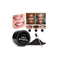 Belleza profesional Cuidado personal Blanqueamiento de dientes orales Polvo de carbón de bambú 100% Polvo de carbón de cuidado bucal natural
