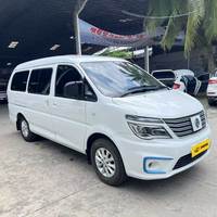 Minibus électrique d'occasion 9 places 2021 Dongfeng Lingzhi M5 EV, conduite à gauche, batterie lithium ternaire, véhicule de transport de passagers