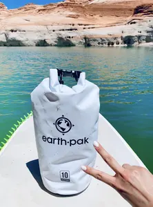 Yalnız vahşi 2L 5L 10L 15L 20L 30L botla yüzen yürüyüş Kayak özel Logo açık Polyester PVC okyanus paketi su geçirmez kuru çanta