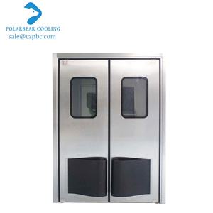 Puerta abatible doble de metal Cocina comercial Puerta de doble acción Puertas DE TRÁFICO DE IMPACTO - Product Image 4