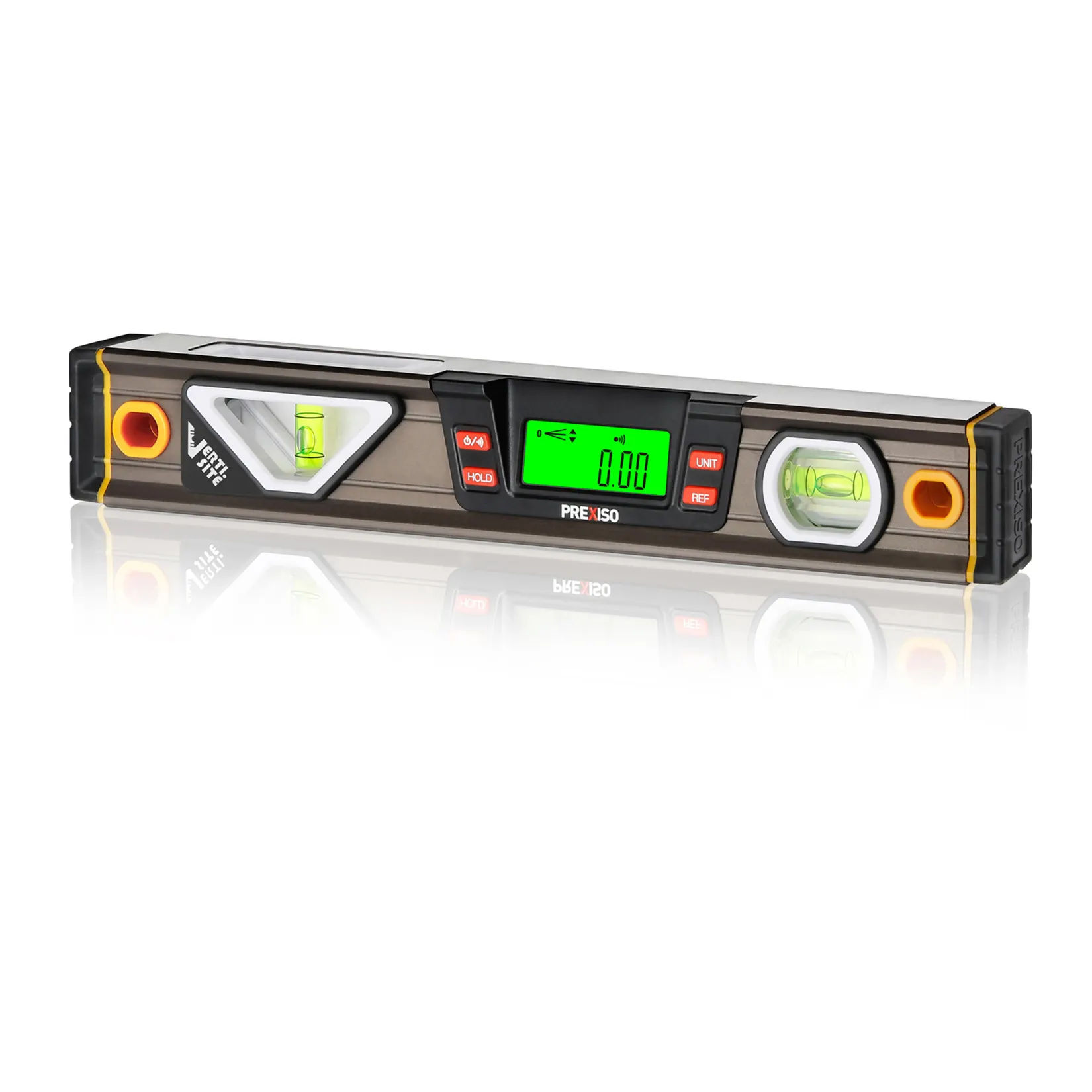 PREXISO 11.5 in industrial Digital Spirit Level angle slope digital level with LCD Display and 2 Bubbles