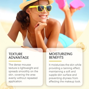 Wholesale OEM ODM 100% Natural Dark <strong>Tan</strong> Moisturizer Fast Absorbing Moist Tanning Cream Lotion Dark <strong>Tan</strong> <strong>Enhancer</strong> and Healer - Product Image 6
