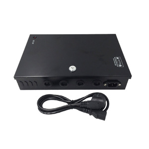 JINGRUIAN 12V 30A 18 Channel Power Supply Box DC Regulated Switching Power Supply for LED Strip Surveillance Lights - Product Image 2