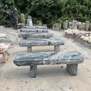 Fornitori di pietra da tavolo e panche intagliati in marmo di onice da giardino