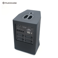 Musiccube X1 Caisson de basses actif double woofer 9 pouces, enceinte portable pour la scène, les groupes et les performances en direct, amplificateur de guitare