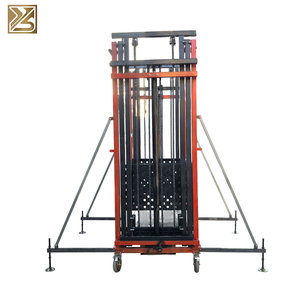 Lève-moteur en acier réglable direct d'usine de 15m nouvelle construction élingue de câble métallique d'échafaudage électrique palan à moteur Portable pour