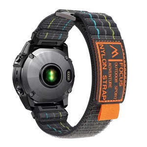 Correas de reloj de nailon de ajuste rápido de 22mm y 26mm para Garmin Fenix 8 51mm 47mm Fenix 7 7X <span class=keywords><strong>Pro</strong></span>/Fenix 6 6X <span class=keywords><strong>Pro</strong></span> 5 <span class=keywords><strong>5X</strong></span> Plus/Fenix E Correa trenzada - Product Image 5