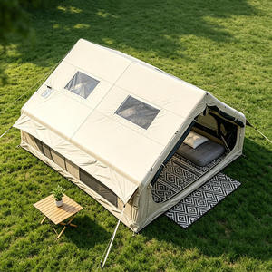 Structure familiale de luxe <span class=keywords><strong>pour</strong></span> 3-4 personnes en tissu Oxford avec une chambre <span class=keywords><strong>pour</strong></span> le glamping, tente gonflable <span class=keywords><strong>pour</strong></span> le camping en plein air - Product Image 5