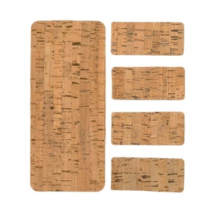 10 Panneaux <span class=keywords><strong>de</strong></span> liège naturel autocollants 11,8x8,26 pouces pour bricolage, sous-verres, décoration murale, tableaux d'affichage et loisirs créatifs - Product Image 5