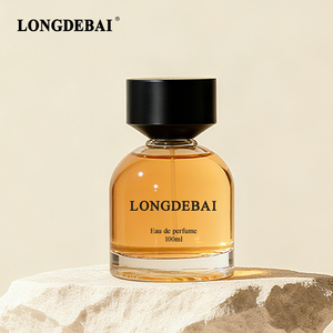 Botella <span class=keywords><strong>de</strong></span> Perfume <span class=keywords><strong>de</strong></span> Vidrio Vacía Única al por Mayor, Botella <span class=keywords><strong>de</strong></span> Perfume <span class=keywords><strong>de</strong></span> 30 ml, 50 ml, 100 ml, Botella <span class=keywords><strong>de</strong></span> Perfume Redonda <span class=keywords><strong>de</strong></span> <span class=keywords><strong>Cristal</strong></span> <span class=keywords><strong>de</strong></span> Lujo con Tapa Negra - Product Image 2