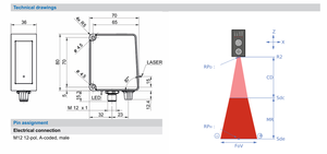 MS-Baumer OXS100-R05V.E02 11728843 เซ็นเซอร์ตรวจจับโปรไฟล์แบบ High Sensor ของแท้และใหม่ มีสินค้าในสต็อก - Product Image 4