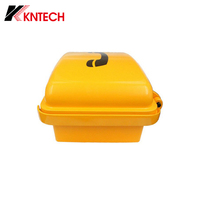 Téléphone analogique industriel extérieur KNSP-01 KNTECH - Étanche IP66, certifié CE, robuste en alliage d'aluminium, pour utilisation en urgence sur le côté de la route