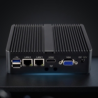 Mini PC Industrial con Diseño Industrial, Windows 10/11, Intel Celeron J1900/N2840, Sin Ventilador, PC Integrado