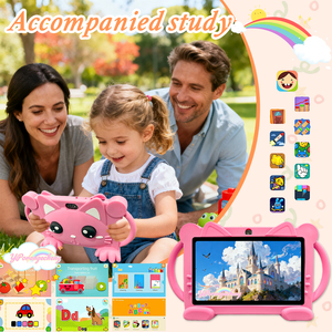 Tablette pour enfants Android 12 7 pouces la plus vendue, 1,2 GHz, 2 Go de RAM, batterie 3000 mAh, Wi-Fi, résolution 1024x600, nouveau produit - Product Image 4
