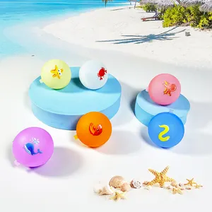 Vente chaude été porte ballon à eau réutilisable auto-scellant ballons à eau réutilisables boules d'eau en silicone rechargeables