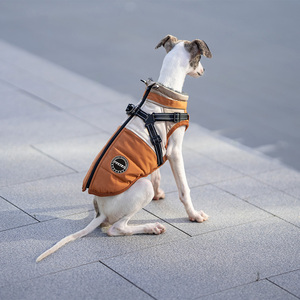 Veste d'hiver personnalisée pour grands chiens, vêtements de luxe pour animaux de compagnie, respirante et imperméable, pour lévriers, <span class=keywords><strong>teckels</strong></span> et chats. - Product Image 1